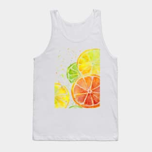 Juicy Citrus Fruit Tank Top